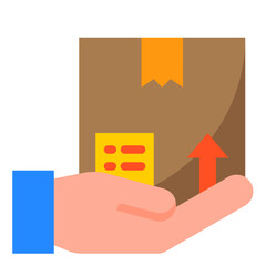 box flat style icon