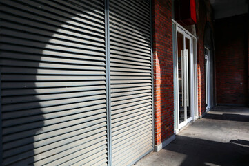 Obraz premium door in the building