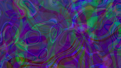 Abstract glowing neon textural fantasy background.