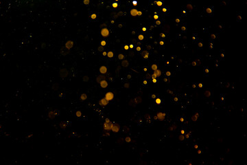 Vintage Gold abstract bokeh