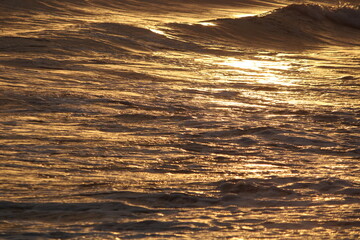 atardecer en el mar 