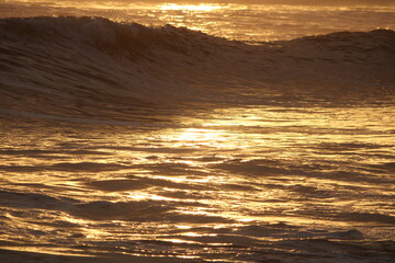 atardecer en el mar 