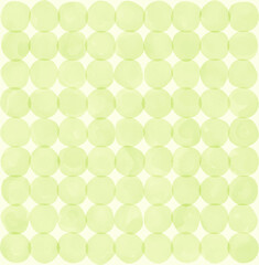 水彩水玉-背景素材(ライムグリーン)