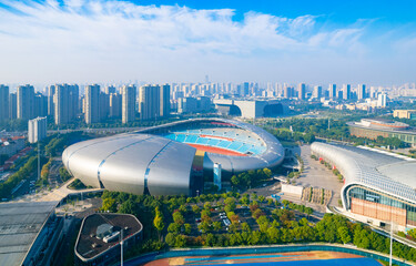 City environment of Changzhou Olympic Sports Center, Jiangsu Province © Weiming