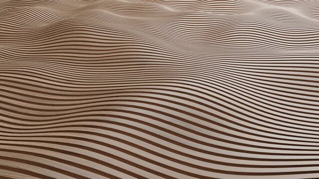 animated waves of sand wood texture loopable smooth movement light brown waves