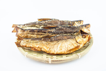 China Hunan specialty food fire-baked dried fish