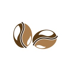 coffee bean cofee cup coffee logo icon vector