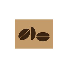 coffee bean cofee cup coffee logo icon vector