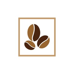 coffee bean cofee cup coffee logo icon vector