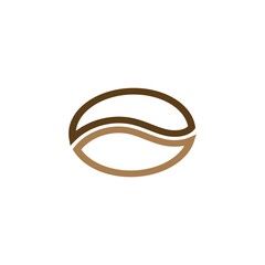 coffee bean cofee cup coffee logo icon vector
