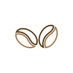 coffee bean cofee cup coffee logo icon vector