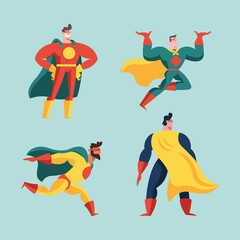 superhero men characters