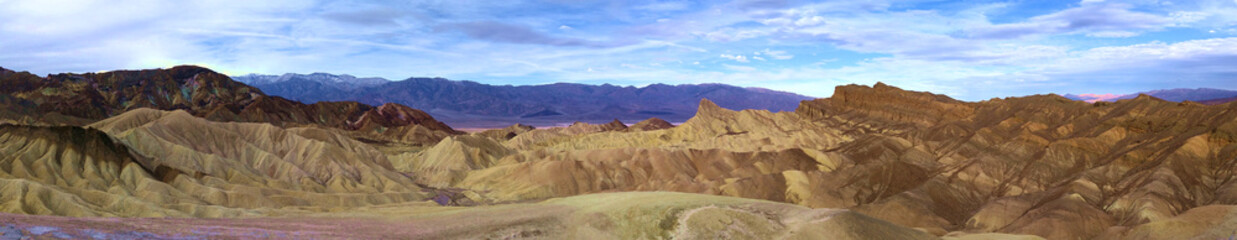 Zabriskie Point in Death Valley National Park