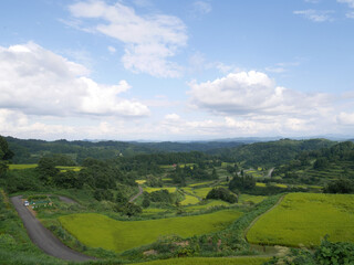 星峠の棚田（日本・新潟県）