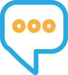 Speech bubbles icon sign symbol design
