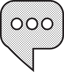 Speech bubbles icon sign symbol design