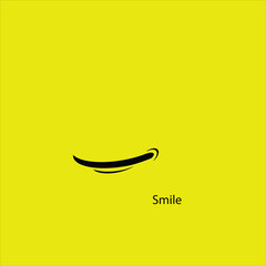 Smile icon Logo Vector Template Design