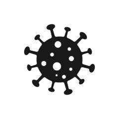 Obraz premium coronavirus or flu virus vector icons 