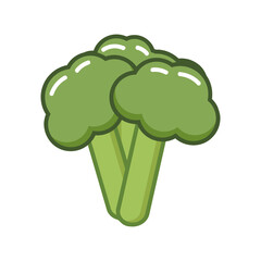 curly broccoli ripe juicy healthy fresh natural food