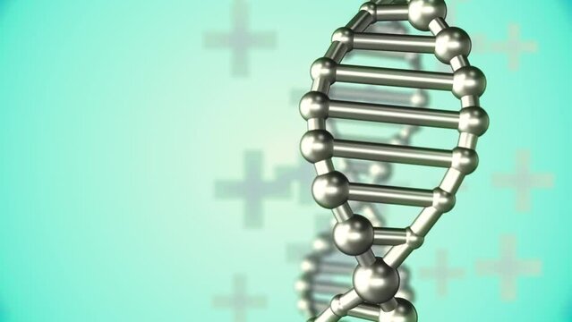 DNA abstract with medical and healthcare purpose
