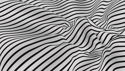 Realistic optical illusion background design