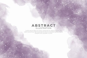 Abstract splashed watercolor textured background