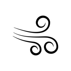 Wind Icon Design Vector Logo Template Illustration Sign And Symbol
