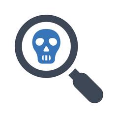 Search skull icon