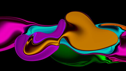 Modern shape and color design background, Gradient colorful abstract background