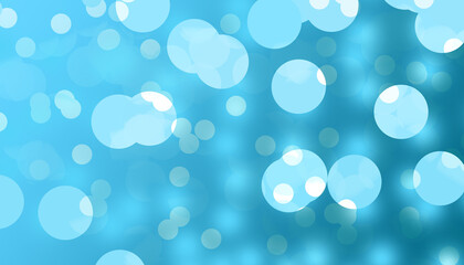 blue bokeh background