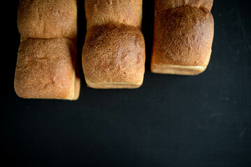 Natural yeast  white bread and sandwich bread.