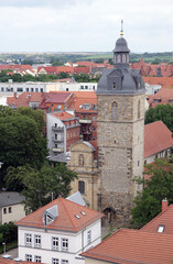 Fototapeta na wymiar St. Nicolai und Jacobi (Schottenkirche) in Erfurt