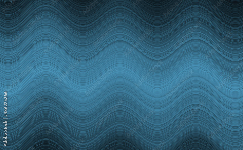 Poster dark blue wavy abstract background for website header or banner.