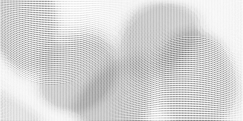 Light halftone dots wide background
