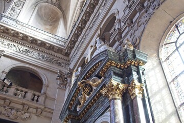 interior of the church