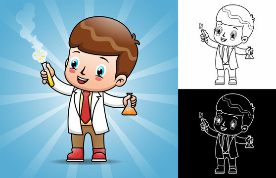 Scientist Cartoon Scientist Cartoon