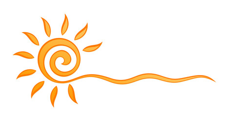 Symbol of the bright summer sun.
