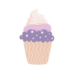 delicious and sweet cupcake