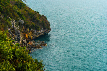 Obraz premium Sea landscape.landscape scene at shore of ocean.