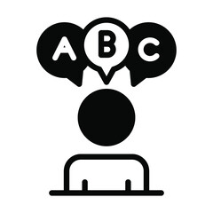 group chat Icon. User interface Vector Illustration, As a Simple Vector Sign and Trendy Symbol in Line Art Style, for Design and Websites, or Mobile Apps,