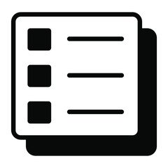 form Icon. User interface Vector Illustration, As a Simple Vector Sign and Trendy Symbol in Line Art Style, for Design and Websites, or Mobile Apps,