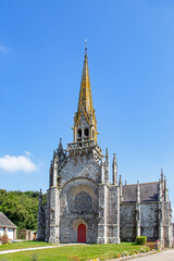 Kernascléden. Église Notre-Dame. Morbihan. Bretagne	
