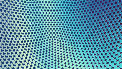 Abstract mesh background. 3D rendering.