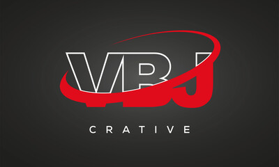 VBJ Letters Creative Professional logo for all kinds of business