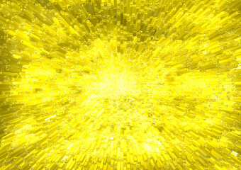 まぶしくキラキラ光るゴールドの抽象的な背景