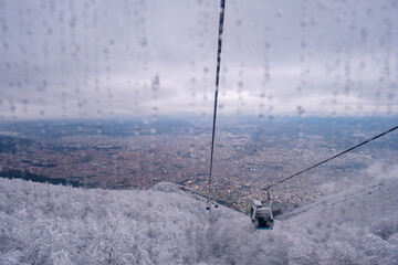 Bursa Uludag ski view