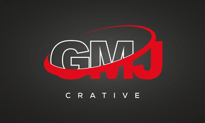 GMJ Letters Creative Professional logo for all kinds of business