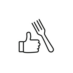 good food icons symbol vector elements for infographic web 