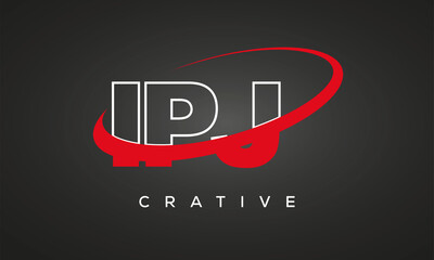 IPJ Letters Creative Professional logo for all kinds of business