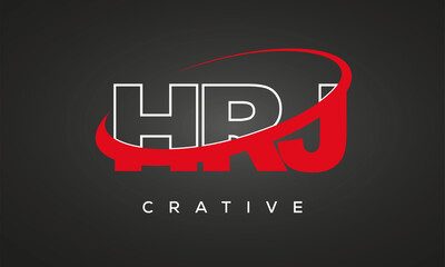 HRJ Letters Creative Professional logo for all kinds of business
